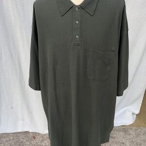 Izod Forest Green Short Sleeve Men’s Polo Shirt 3XLT NWOT